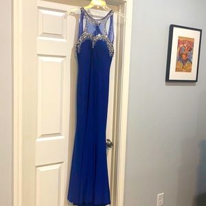Navy Blue Prom Dress. Work once